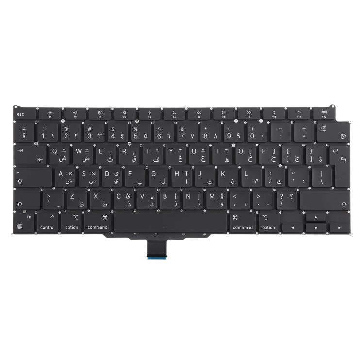 For MacBook Air 13.3 inch M1 A2337 2020 Big Carriage Return Arabic Version Keyboard, A2337 (Arabic Big Carriage Return Version)