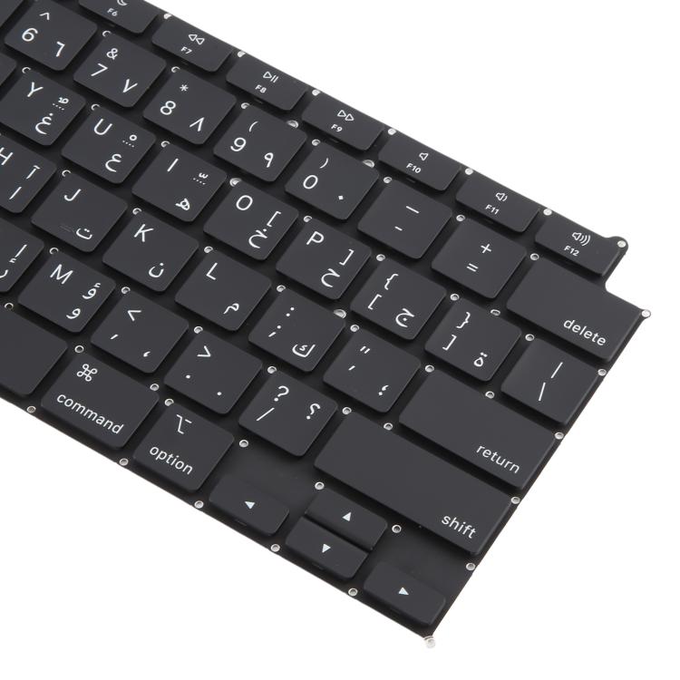 For MacBook Air 13.3 inch M1 A2337 2020 Arabic Small Carriage Return Keyboard, A2337 (Arabic Small Carriage Return Version)