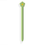 Custodia in silicone rosa a stella per Apple Pencil 2