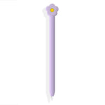 Custodia in silicone rosa a stella per Apple Pencil 2