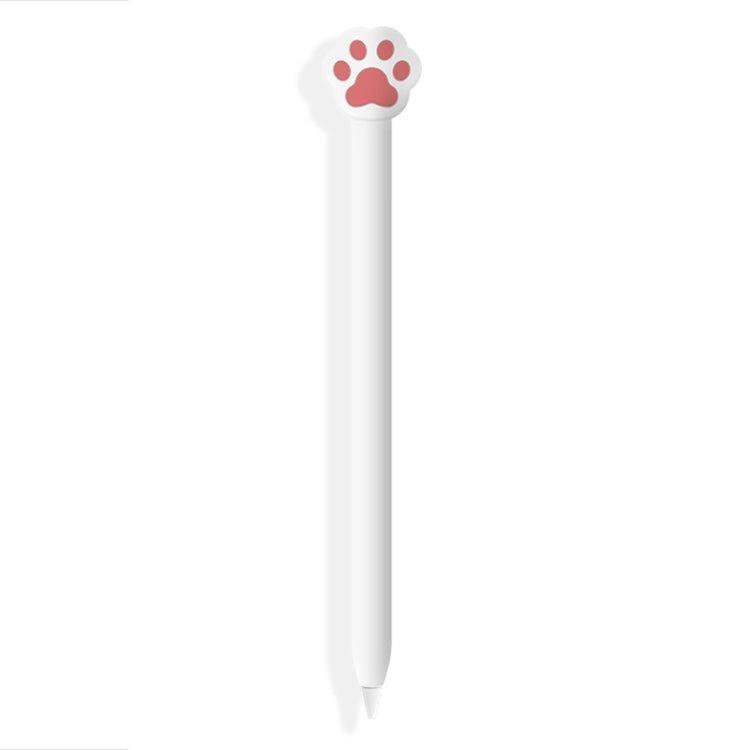 Custodia in silicone rosa a stella per Apple Pencil 2