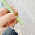 Custodia in silicone rosa a stella per Apple Pencil 2