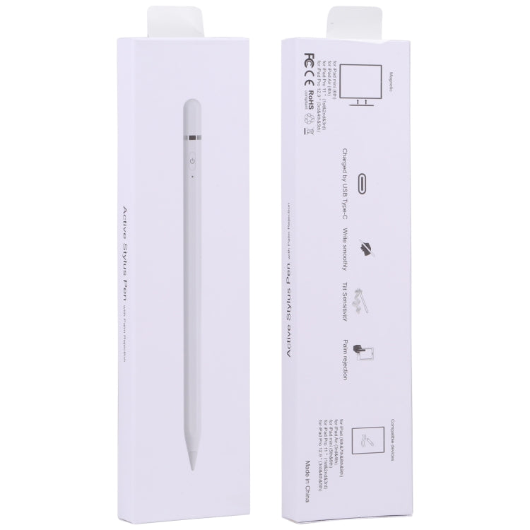 Penna stilo capacitiva P7-C con ricarica Type-C per iPad