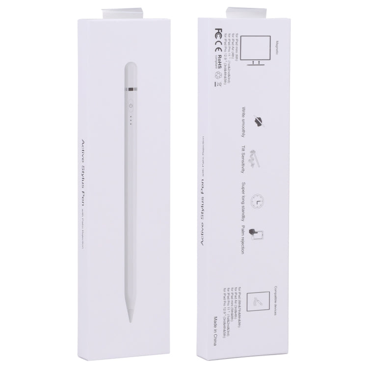 Penna stilo capacitiva attiva P7-2 con rifiuto del palmo per iPad dopo la versione 2018, P7-2 / 8 Pin