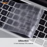 Cover protettiva tastiera in TPU per MacBook Pro 13,3" e 15,4"