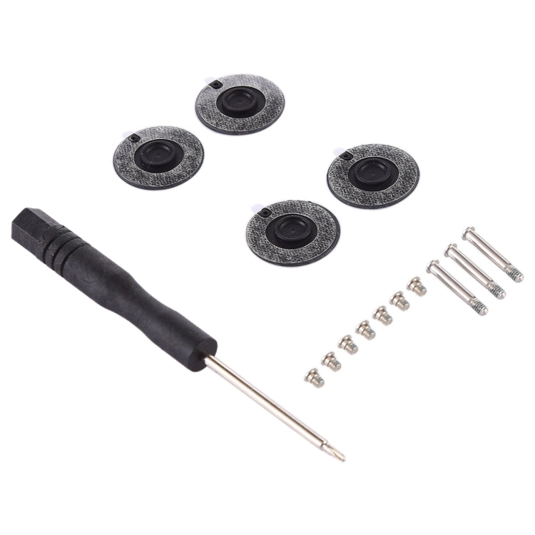 3 in 1/Set Bottom Rubber Cooling Pad + Screws + Screwdriver for MacBook Pro A1278 A1286 A1297, A1278