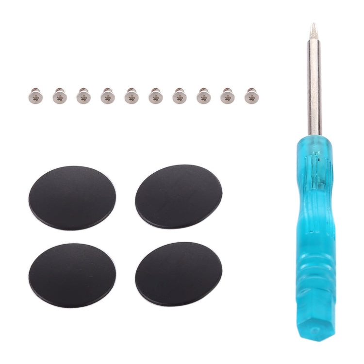 3 in 1/Set Bottom Rubber Cooling Pad + Screws + Screwdriver for MacBook Pro Retina A1398 A1502 A1425, A1398