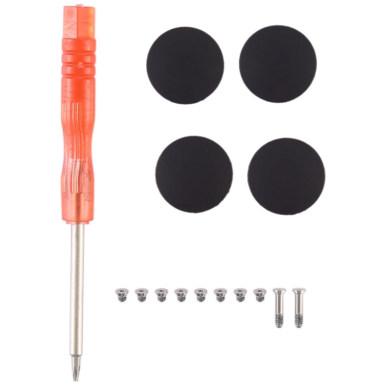 3 in 1 Bottom Rubber Cooling Pad + Screws + Screwdriver Set for MacBook Air 11 inch A1370 A1465 (2010-2018), A1370