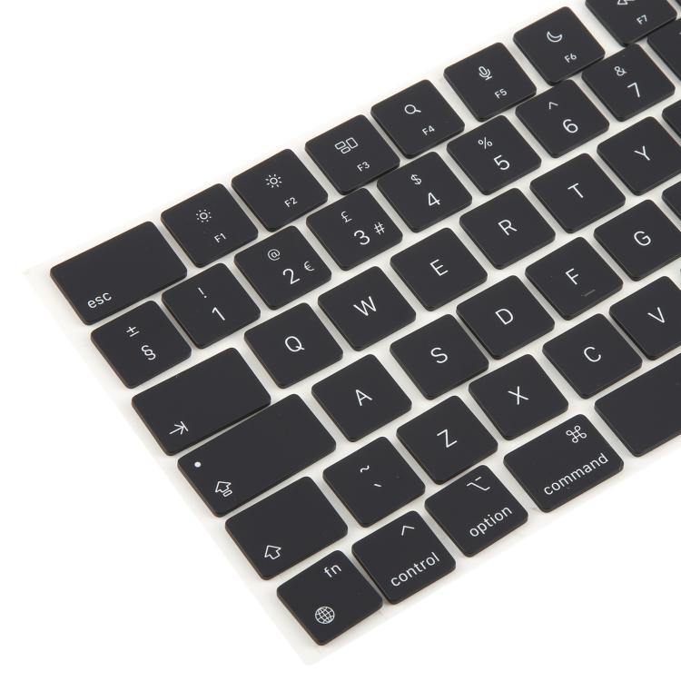 Per Macbook Air 13.3 / 15.3 M2 A2681 A2941 UK Versione Inglese Tasti, A2681 A2941 UK Version