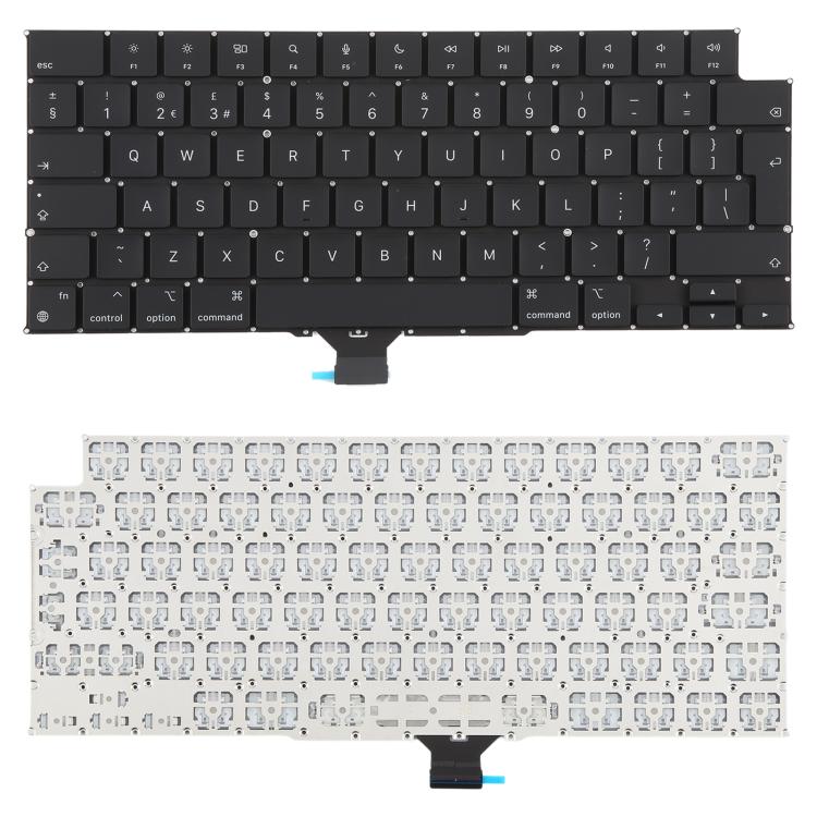 For Macbook Pro 14/16 A2485 A2442 A2779 A2780 A2918 A2991 A2992 US Version Keyboard, A2485 A2442 A2779 A2780 A2918 A2991 A2992 UK Version