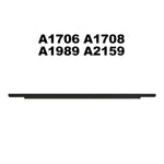 Materiale in vetro Display LCD Cornice frontale Logo Cover per MacBook Pro Retina 13 pollici A1706 A1708 A1989 A2159, A1989 (Grey), A1989 (Silver)
