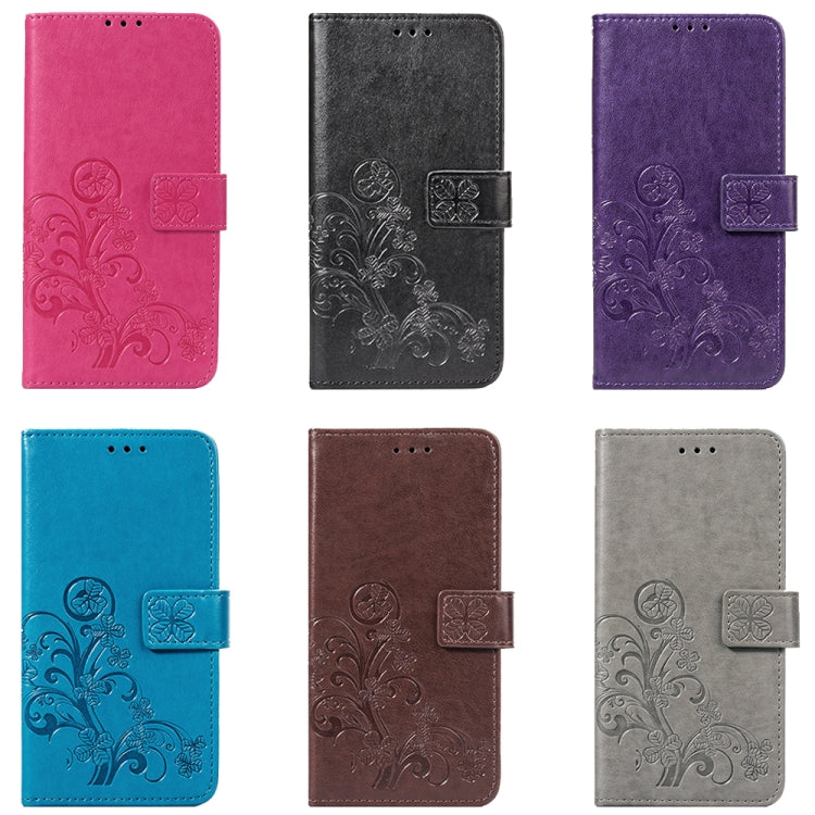 Custodia portafoglio in pelle con fiori per OnePlus 6T