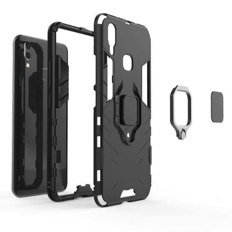 Custodia protettiva Vivo X21 con anello magnetico