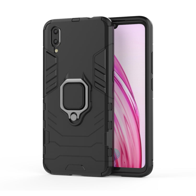 Custodia protettiva antiurto in PC + TPU per Vivo X23, con supporto ad anello magnetico, For Vivo X23