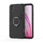 Custodia protettiva antiurto in PC + TPU per Vivo X23, con supporto ad anello magnetico, For Vivo X23