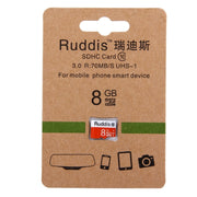 Scheda di memoria Ruddis da 8 GB ad alta velocità classe 10 TF/Micro SDXC UHS-1(U1), 8GB
