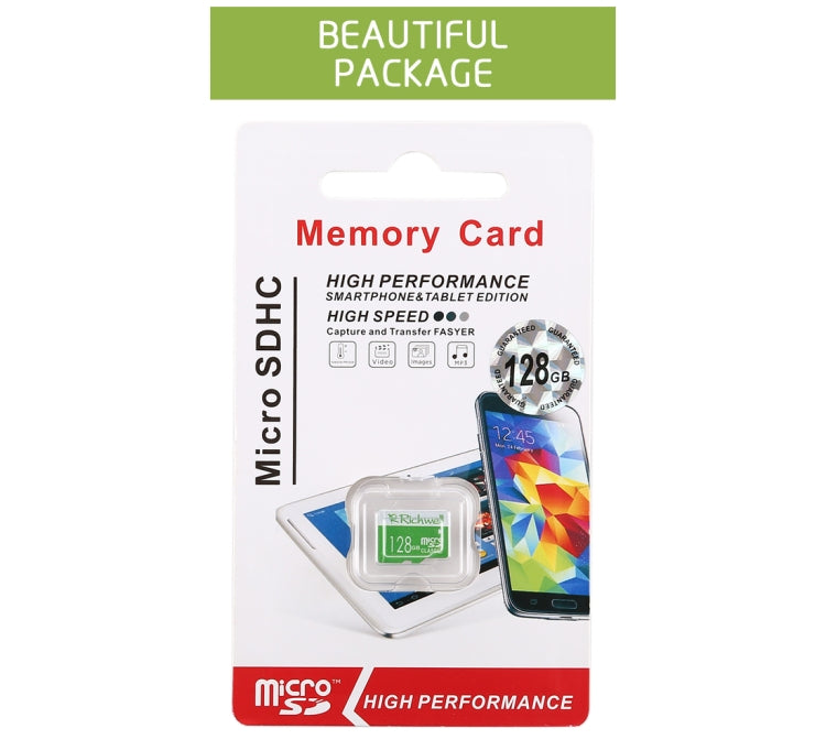 Scheda di memoria Richwell Micro SD (TF) ad alta velocità classe 10 da 64 GB, 64GB
