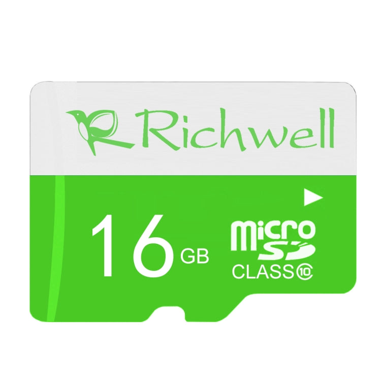 Scheda di memoria Richwell Micro SD (TF) ad alta velocità classe 10 da 16 GB, 16GB