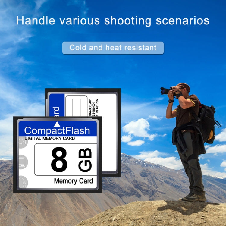 Scheda Compact Flash da 8 GB, 8GB