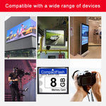 Scheda Compact Flash da 8 GB, 8GB