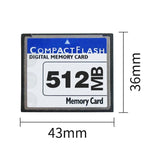 Scheda Compact Flash da 512 MB, 512MB