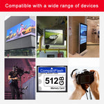 Scheda Compact Flash da 512 MB, 512MB