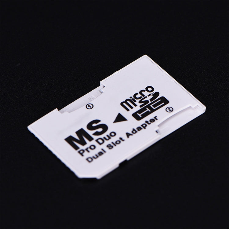 Adattatore CR-5400 da Micro SDHC(TF) a doppio slot a MS PRO Duo, capacità totale supportata: 64 GB, CR-5400