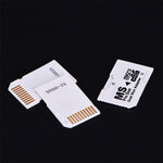 Adattatore CR-5400 da Micro SDHC(TF) a doppio slot a MS PRO Duo, capacità totale supportata: 64 GB, CR-5400