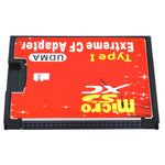 Adattatore per scheda di memoria Compact Flash da Micro SD a CF, 1 presa, 1-Socket