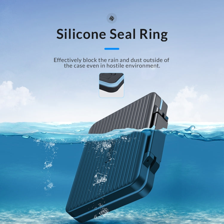 Scatola di archiviazione digitale per scheda di memoria ORICO PHCD-4-BK-BP, PHCD-4-BK-BP