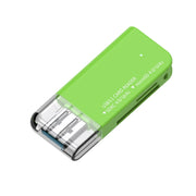 Lettore di schede multifunzione USB 3.1 V30 / V60 / V90 Supporto scheda SD / TF, Green, Tarnish