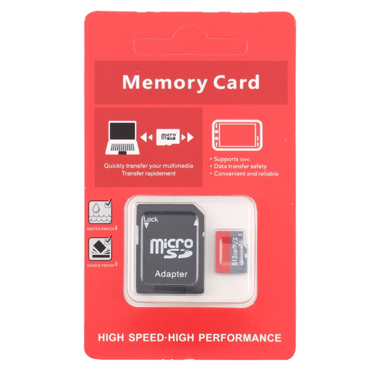 Scheda di memoria TF (Micro SD) da 512 GB con supporto SDHC