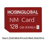 Scheda NM HOSINGLOBAL da 90 MB/s 128 GB, 128GB