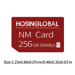 Scheda NM HOSINGLOBAL da 90 MB/s da 256 GB, 256GB