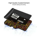 Scheda di memoria eekoo CLASSE 4 TF (Micro SD) da 256 MB, 256MB