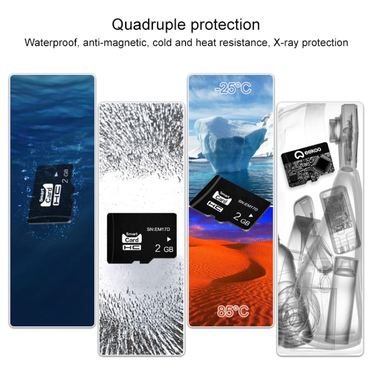 Scheda di memoria eekoo da 2 GB CLASSE 4 TF (Micro SD)., 2GB