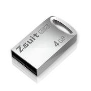 Mini disco flash USB a forma di anello in metallo USB 2.0 Zsuit da 4 GB, 4GB USB 2.0