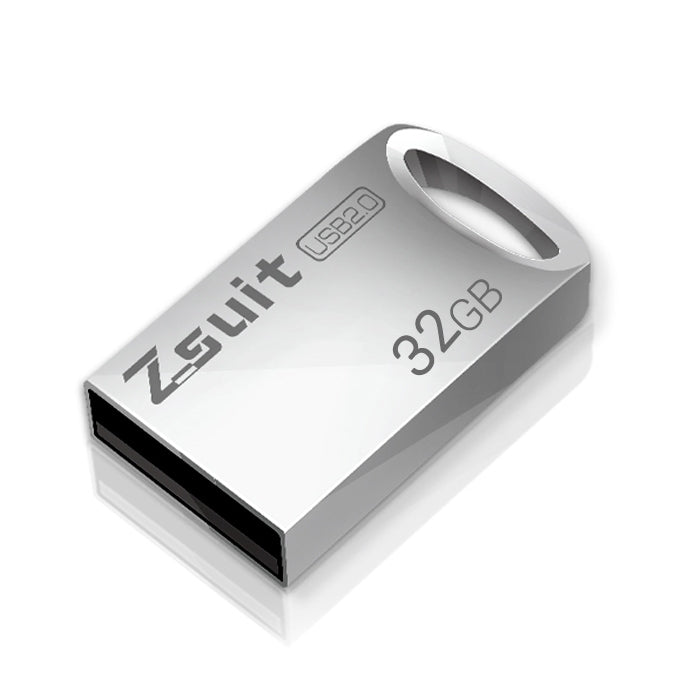 Mini disco flash USB a forma di anello in metallo USB 2.0 Zsuit da 32 GB, 32GB USB 2.0