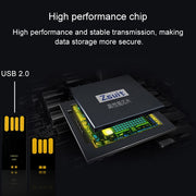 Mini disco flash USB a forma di anello in metallo USB 2.0 Zsuit da 32 GB, 32GB USB 2.0
