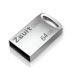 Mini disco flash USB a forma di anello in metallo USB 2.0 Zsuit da 64 GB, 64GB USB 2.0