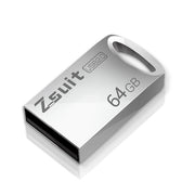 Mini disco flash USB a forma di anello in metallo USB 2.0 Zsuit da 64 GB, 64GB USB 2.0