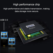 Mini disco flash USB a forma di anello in metallo USB 3.0 da 16 GB Zsuit, 16GB USB 3.0