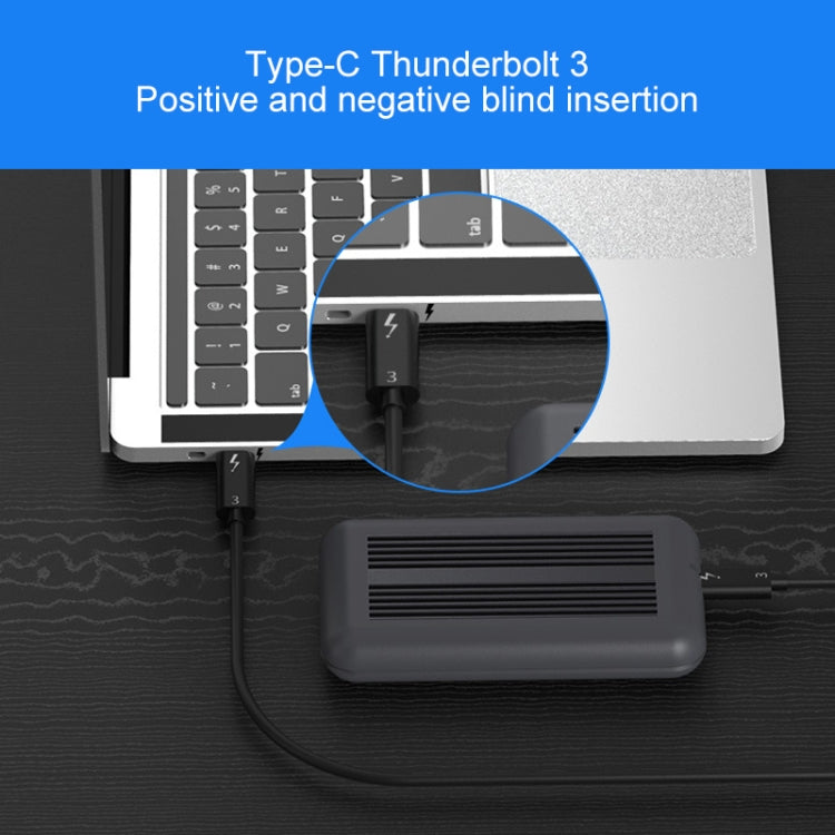 Unità disco rigido mobile a stato solido Blueendless M.2 NVME Thunderbolt 3, M8