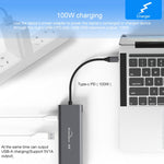 Dock di espansione HUB multifunzione Type-C / USB-C 9 in 1 Blueendless, 9 In 1