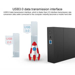 Blueendless 2.5 / 3.5 pollici SSD USB 3.0 PC Computer Disco rigido esterno a stato solido mobile Box disco rigido