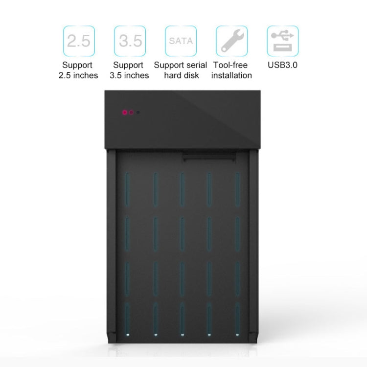Blueendless 2.5 / 3.5 pollici SSD USB 3.0 PC Computer Disco rigido esterno a stato solido mobile Box disco rigido