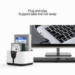 Dock per disco rigido SATA USB 3.0 a 2 alloggiamenti Blueendless da 2,5/3,5 pollici