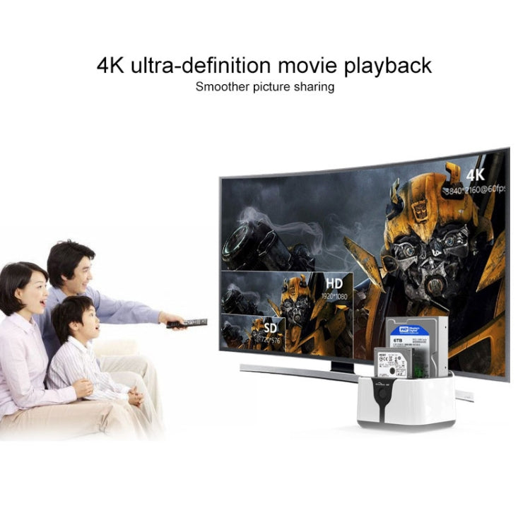 Dock per disco rigido SATA USB 3.0 a 2 alloggiamenti Blueendless da 2,5/3,5 pollici