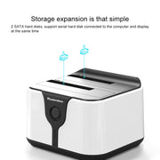 Dock per disco rigido SATA USB 3.0 a 2 alloggiamenti Blueendless da 2,5/3,5 pollici