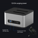 Dock per disco rigido per copia offline Blueendless da 2,5/3,5 pollici SATA USB 3.0 a 2 alloggiamenti